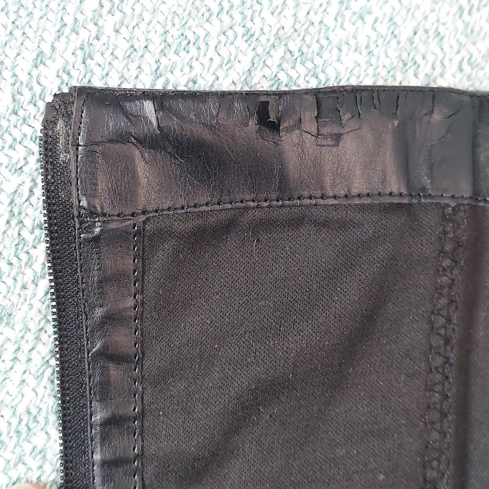 Franco Sarto Carlie Knee High Boots, Black Leather, Sz 11 - Picture 14 of 16